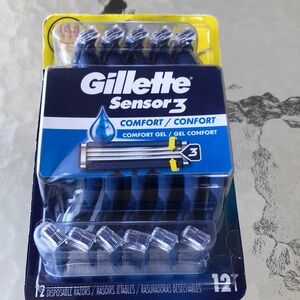 Gillette Sensor3 Disposable Razors - Blue (11 Count)
